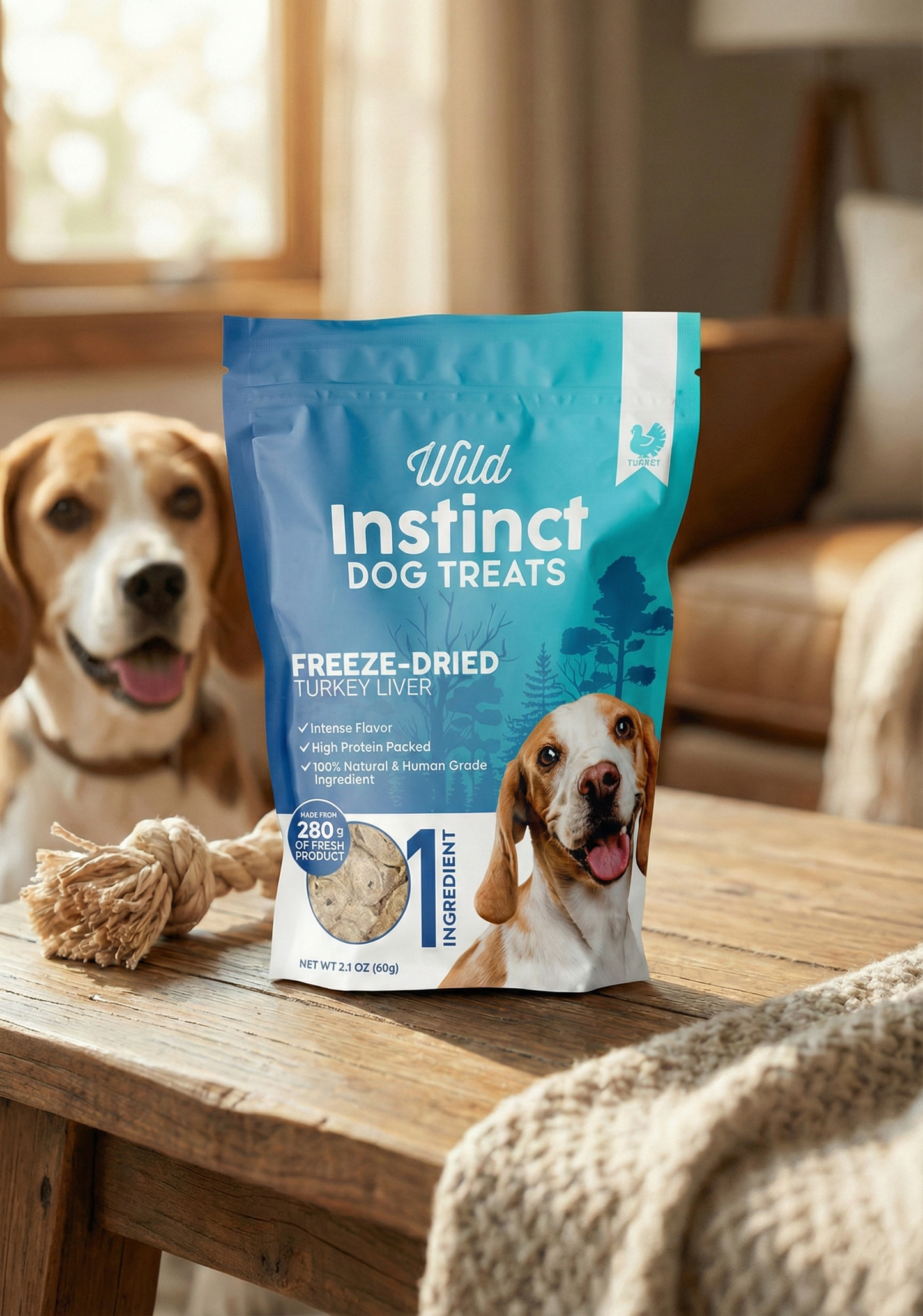 Freeze-Dried Turkey Liver - Dog Treats