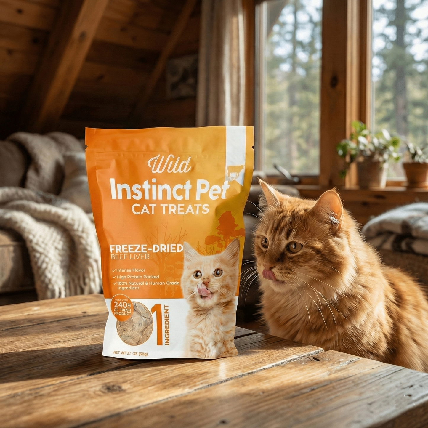 Freeze-Dried Beef Liver - Cat Treats