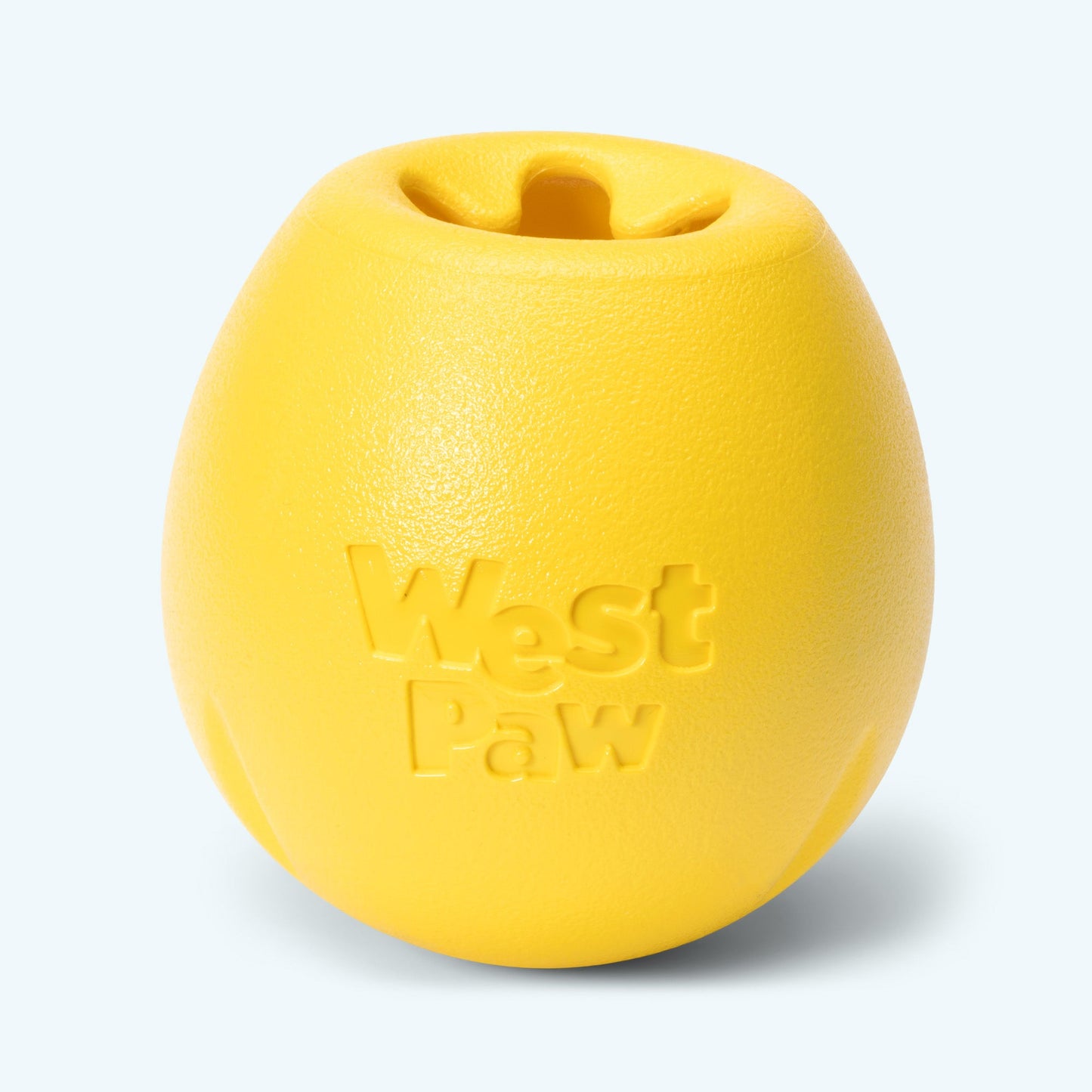 Additional view of the large West Paw Rumbl dog enrichment toy