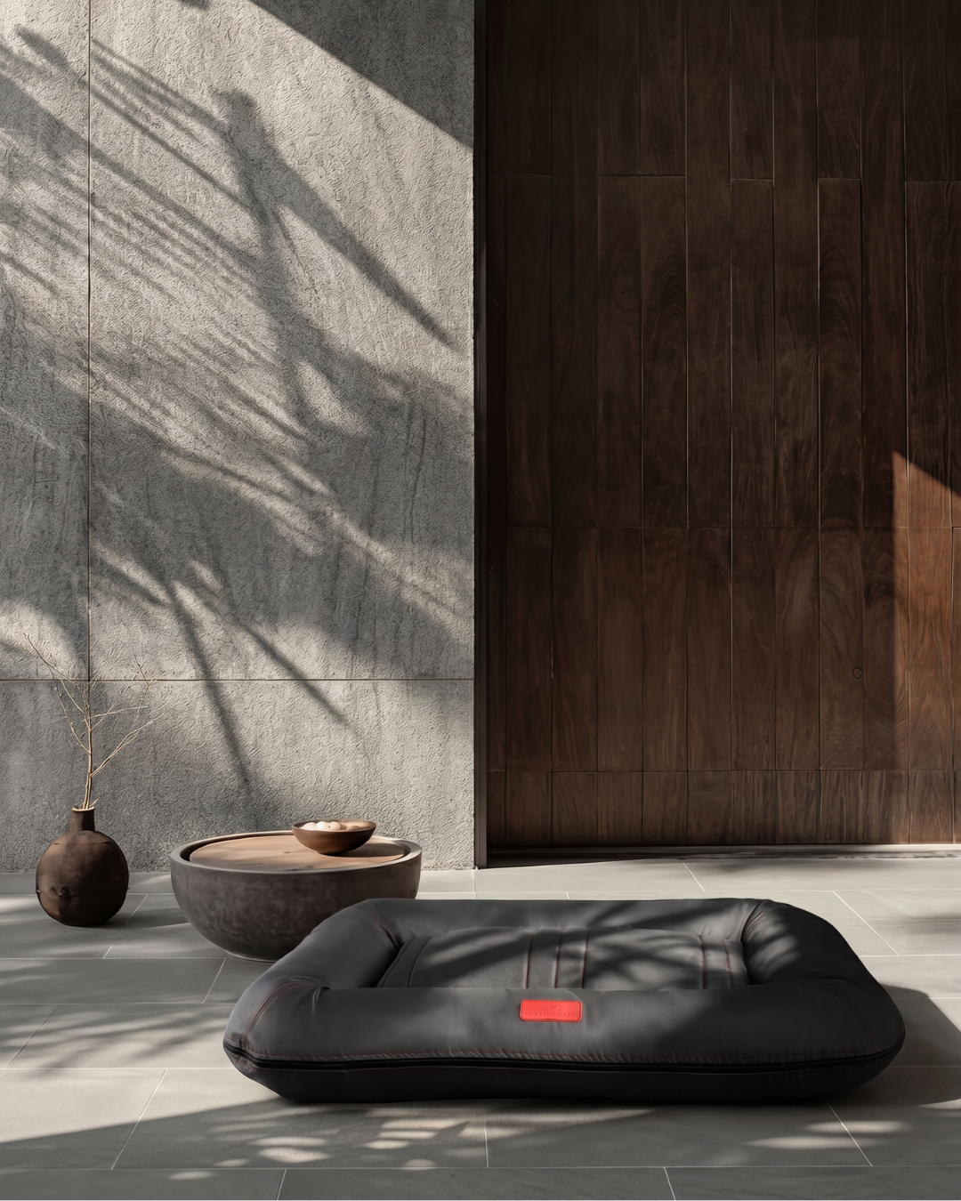 Waterproof Lounger Dog Bed - Gray — vista alternativa del producto 4