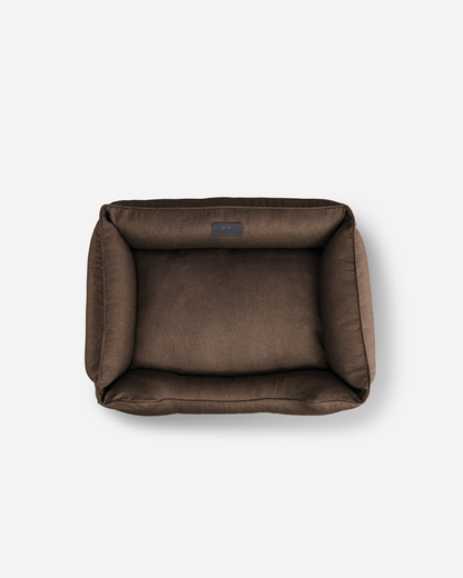Cotton Sleeper Dog Bed - Brown — vista alternativa del producto 4