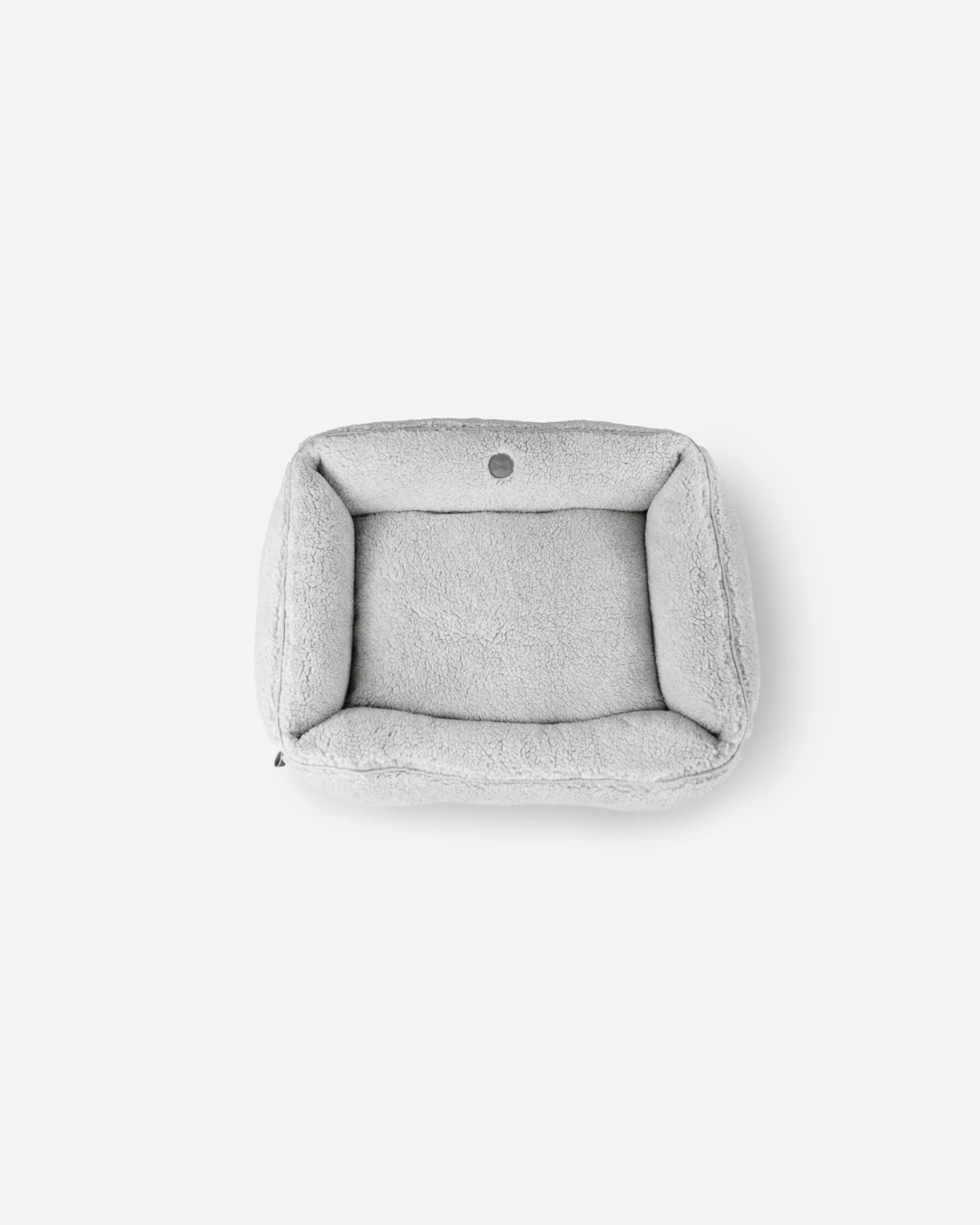 Furry Sleeper Dog Bed - Gray product detail 2