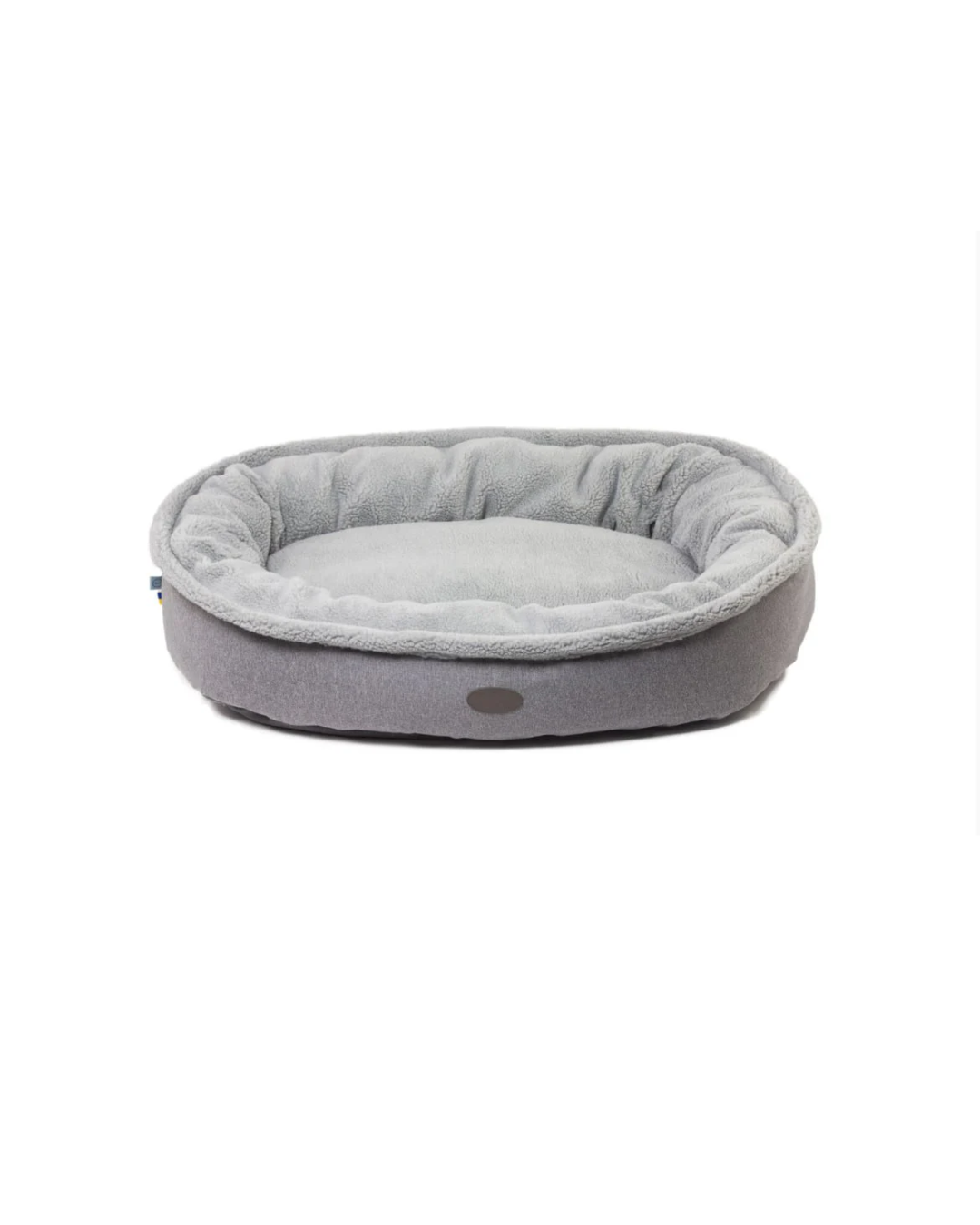 Primary product view of Furry Bagel Dog Bed by Chester & Lee