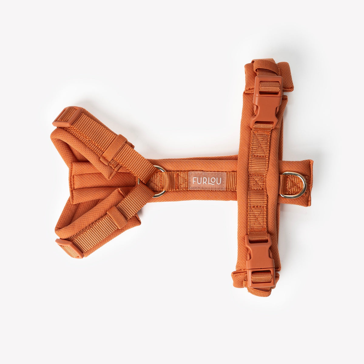 Terracotta FURLOU Comfort Dog Harness product view