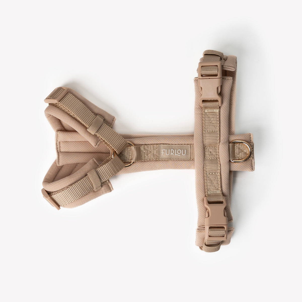 Tan FURLOU Comfort Dog Harness product view