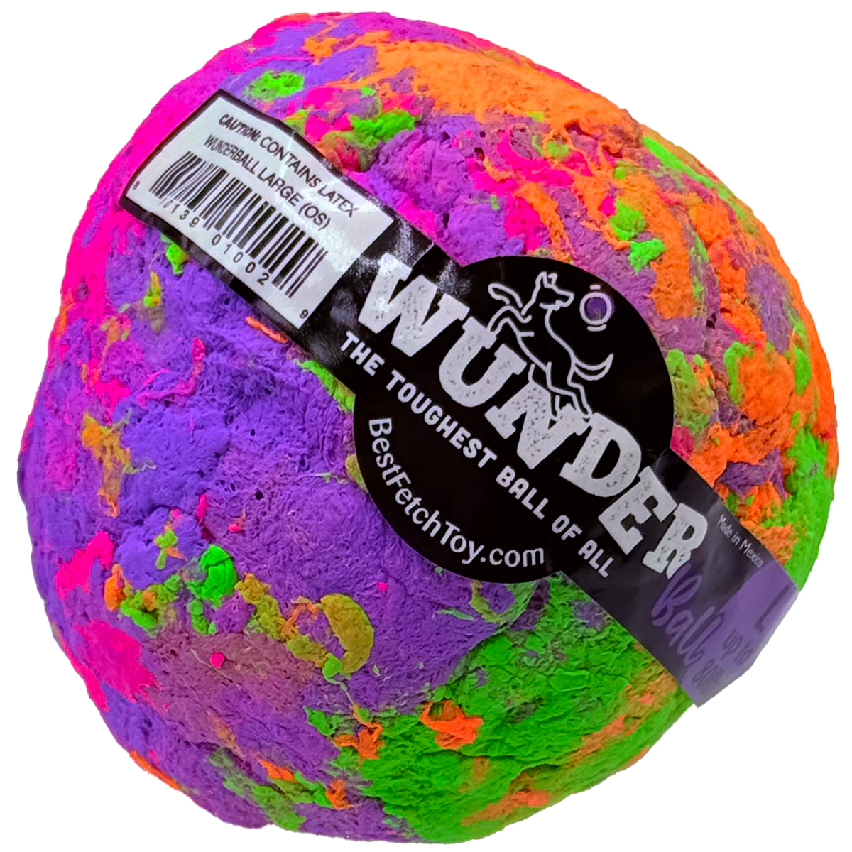 WACKYstore WUNDERball natural rubber fetch toy