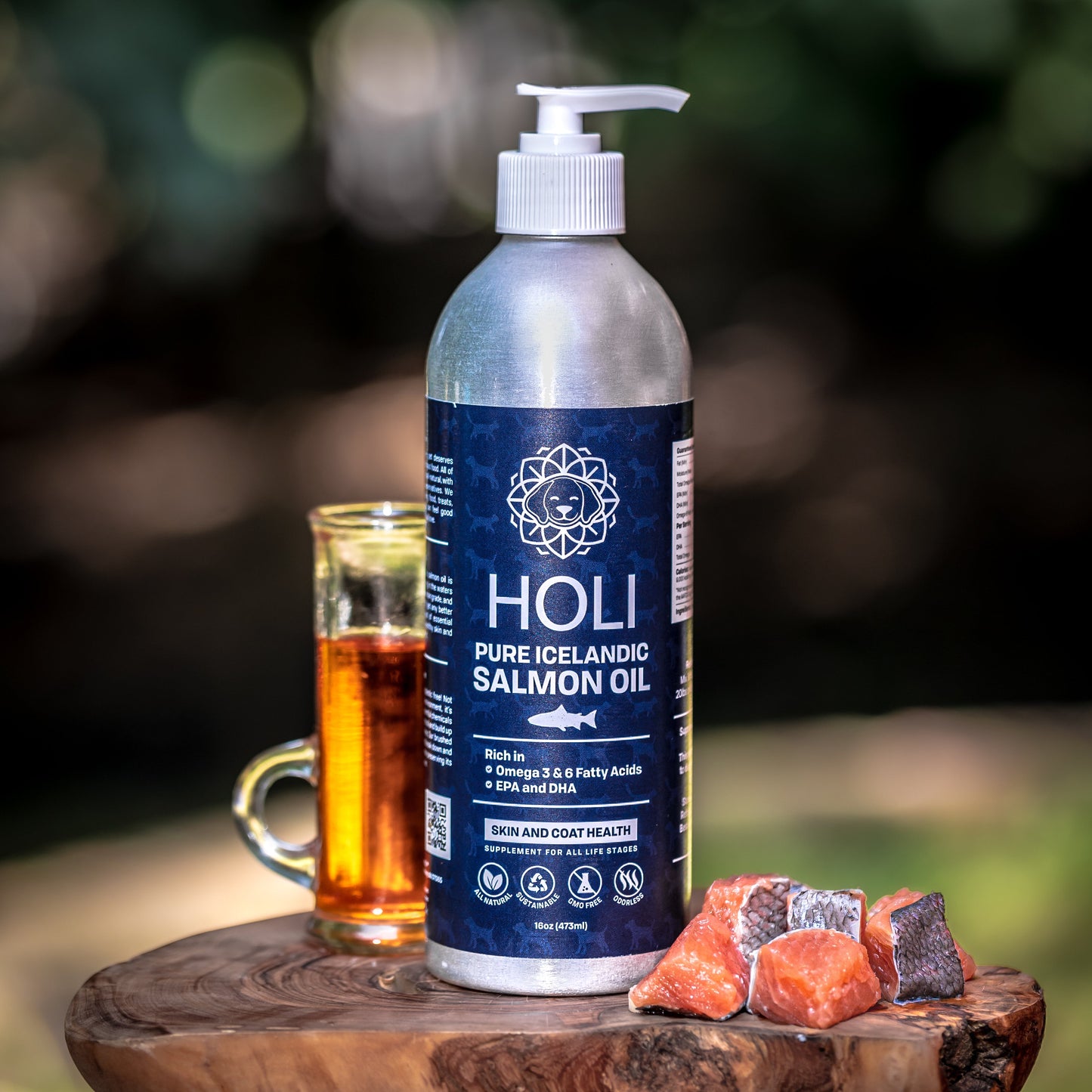 Aceite Puro de Salmón de Islandia