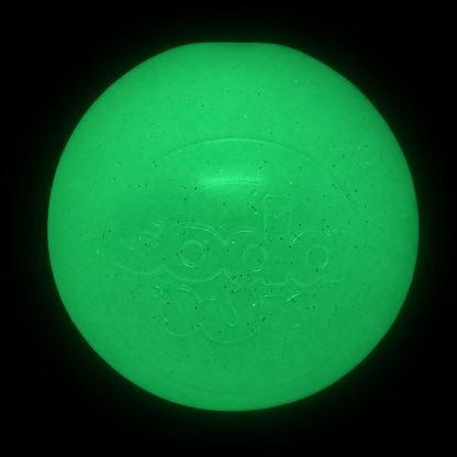 Additional view of Glow-in-the-Dark Glitter Ball Dog Toy - 2 Pack
