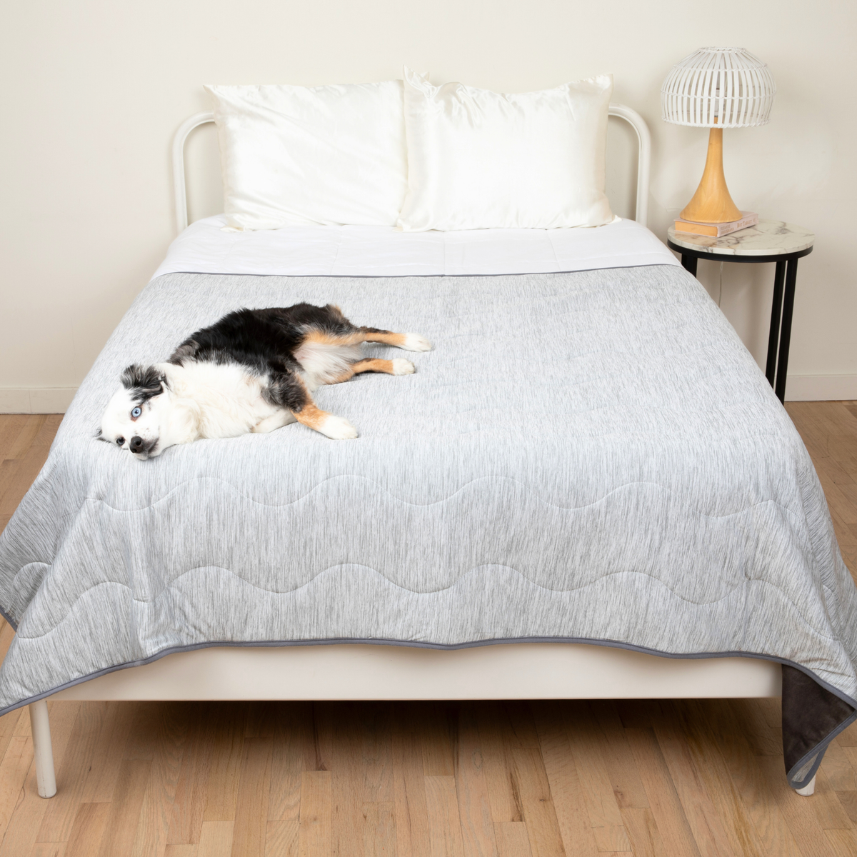 PupChill™ manta refrescante impermeable - Arctic Grey