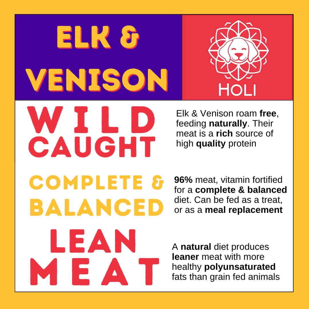 HOLI Elk & Venison Dog Treats product image