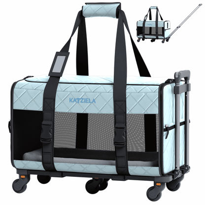 Katziela Quilted Chariot feature graphic in alternate color
