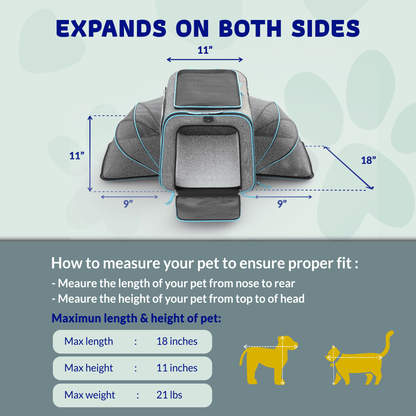 Rolling Rover Expandable Wheeled Pet Carrier