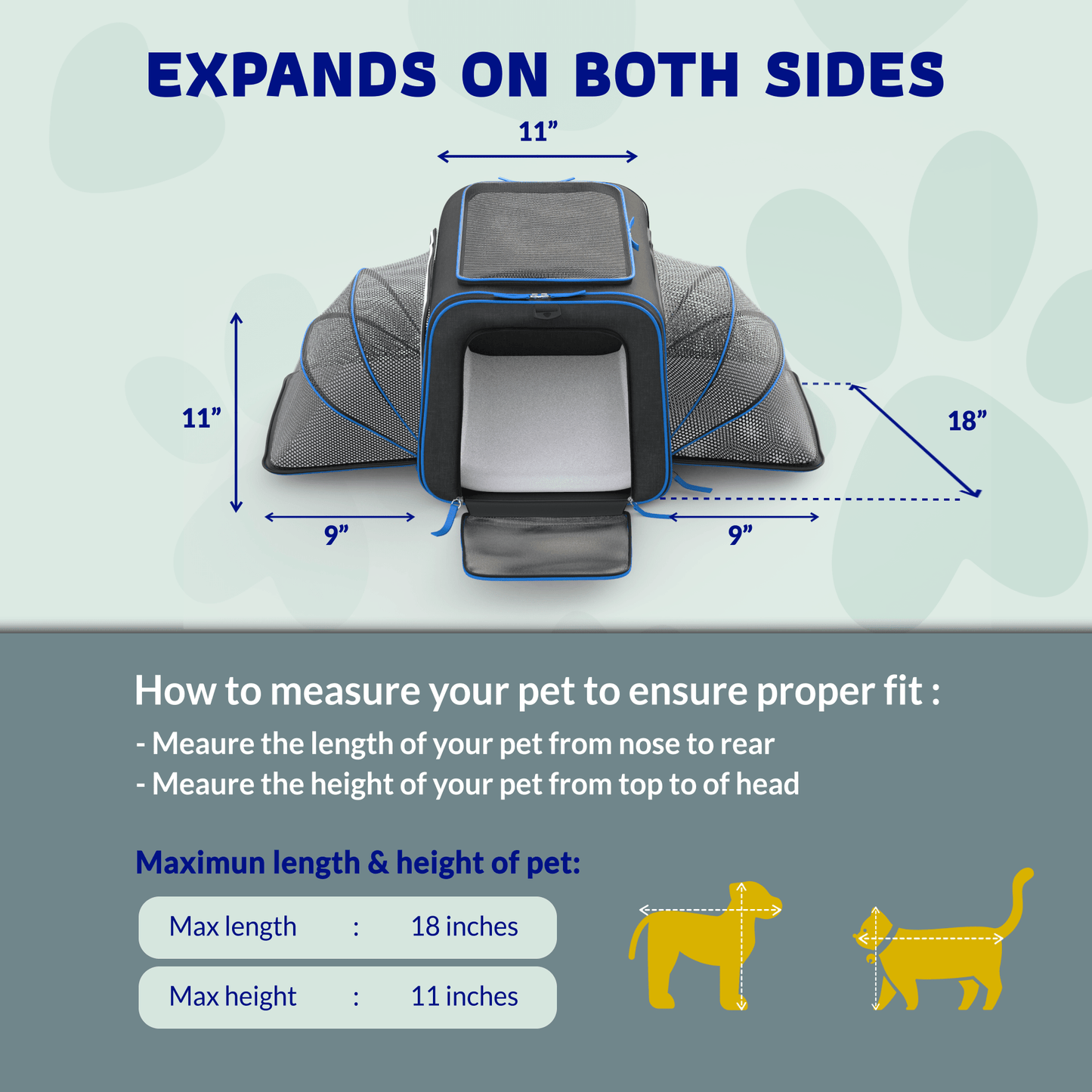 Rolling Rover Expandable Wheeled Pet Carrier