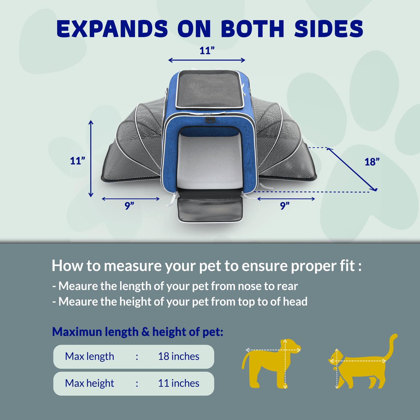 Rolling Rover Expandable Wheeled Pet Carrier