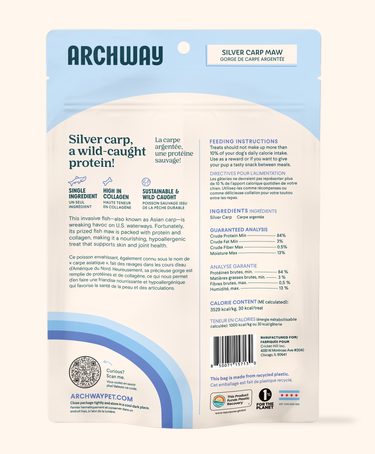 Sustainable Silver Carp Fish Maws