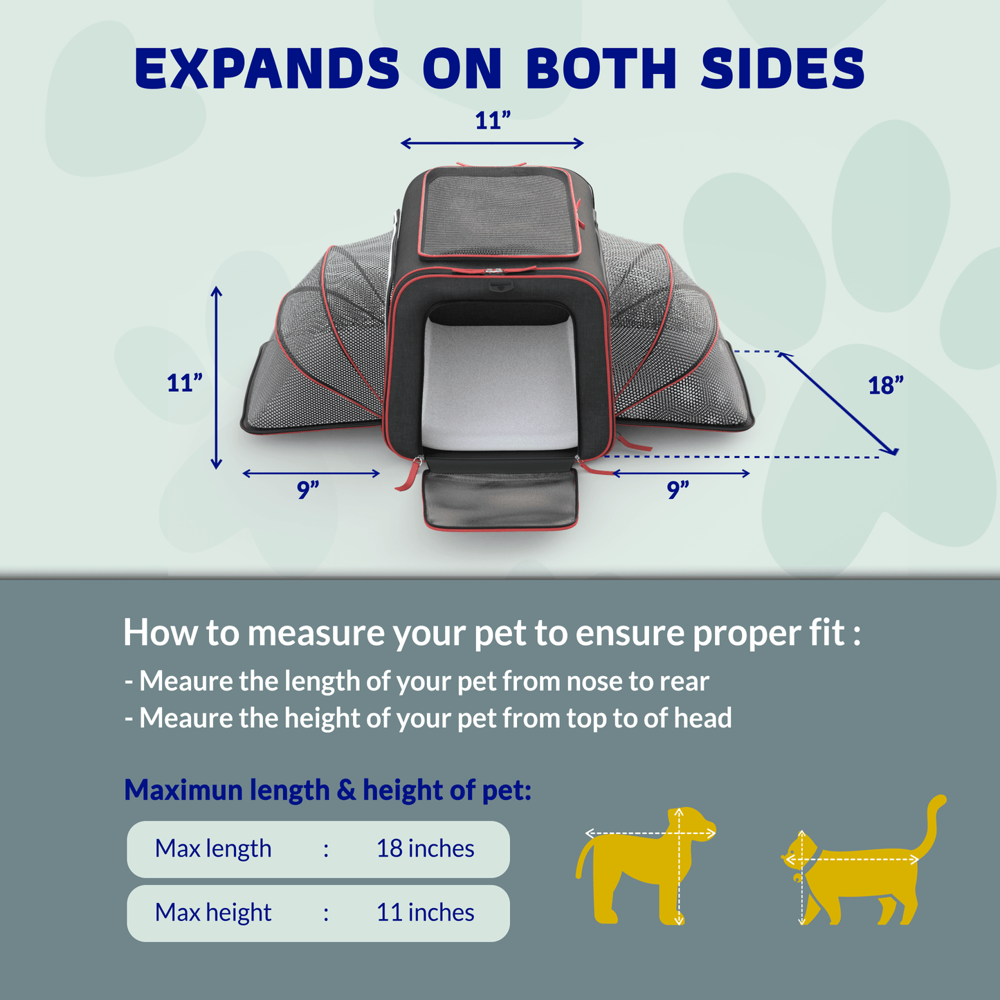 Rolling Rover Expandable Wheeled Pet Carrier