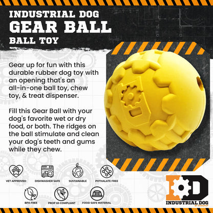 Industrial Rubber Dog Ball for Heavy Chewers