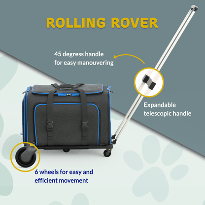 Rolling Rover Expandable Wheeled Pet Carrier
