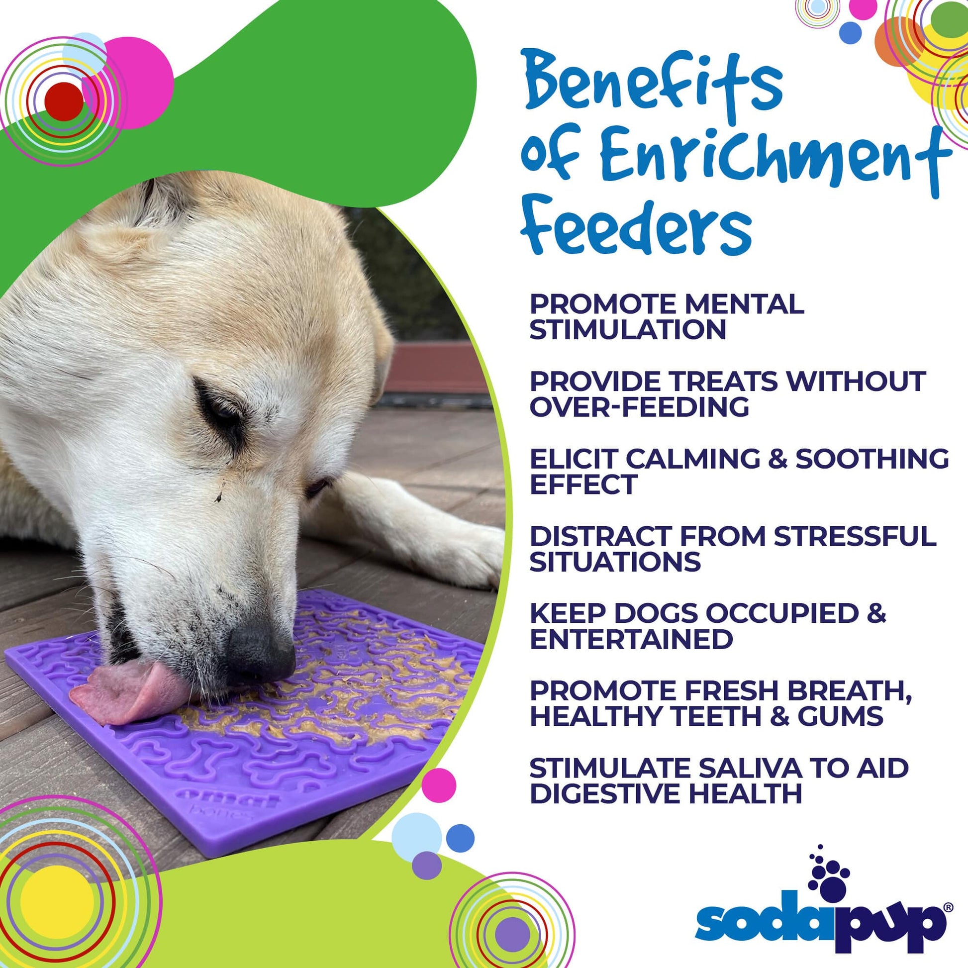 SodaPup Bones eMat benefits guide