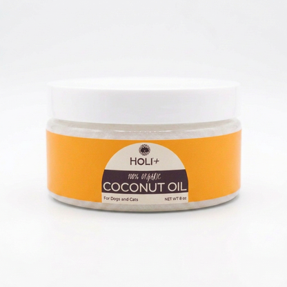Aceite de coco virgen 100% orgánico para perros y gatos