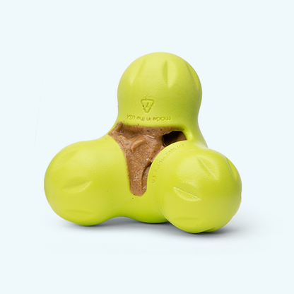 Additional view of West Paw Peanut Butter & Banana Creamy Dog Treat