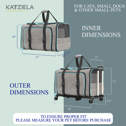 Rolling Rover Expandable Wheeled Pet Carrier