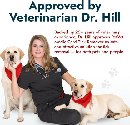 PetVet Medic® Tick Remover Card - 3 Pack product feature image 7 of 7