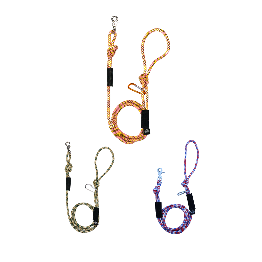 Alpha Pak 7MM Kernmantle Rope Adventure Dog Leash