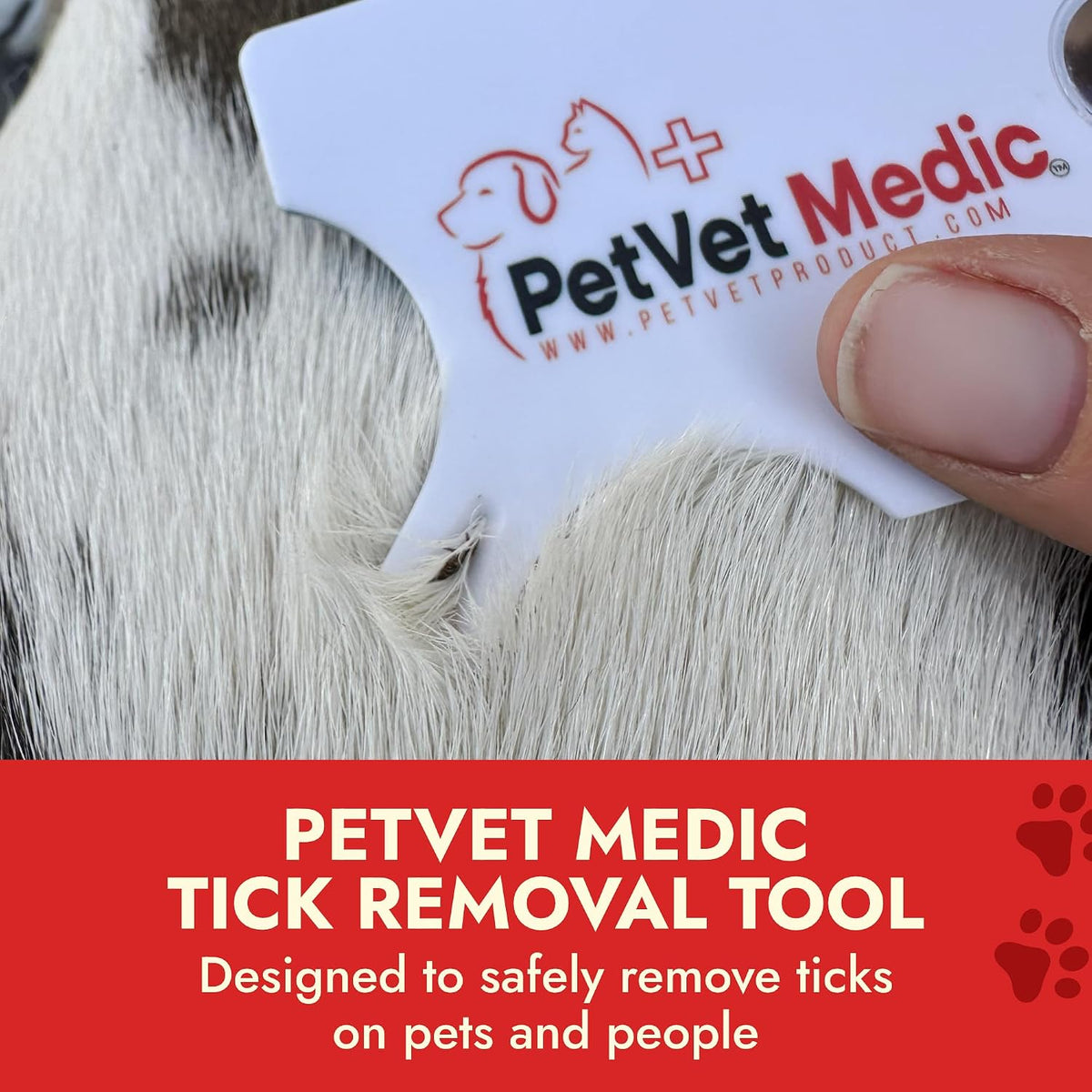 PetVet Medic® Tick Remover Card - 3 Pack product feature image 3 of 7