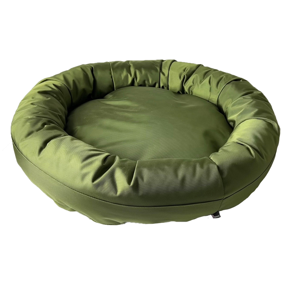 Cama redonda con bordes Armor™ para perros