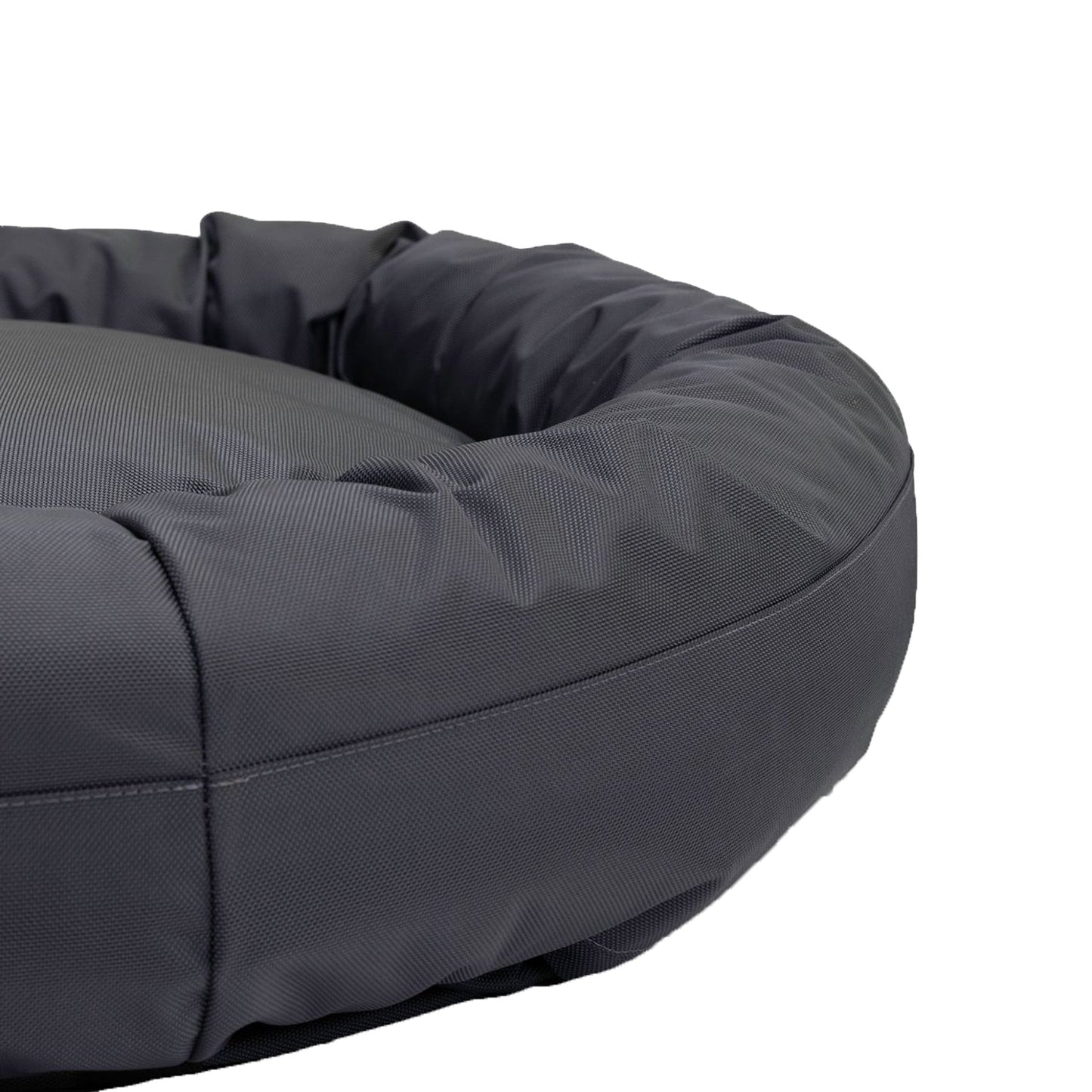 Cama redonda con bordes Armor™ para perros