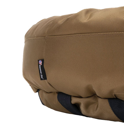 Cama redonda con bordes Armor™ para perros