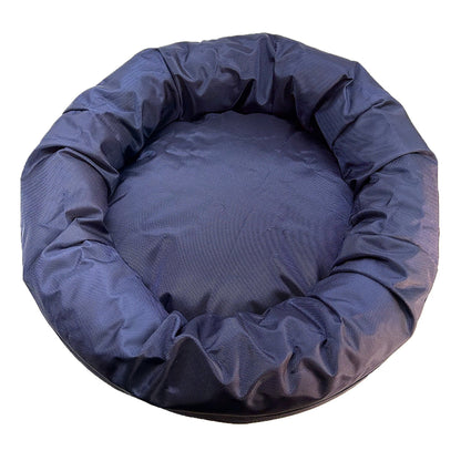 Cama redonda con bordes Armor™ para perros