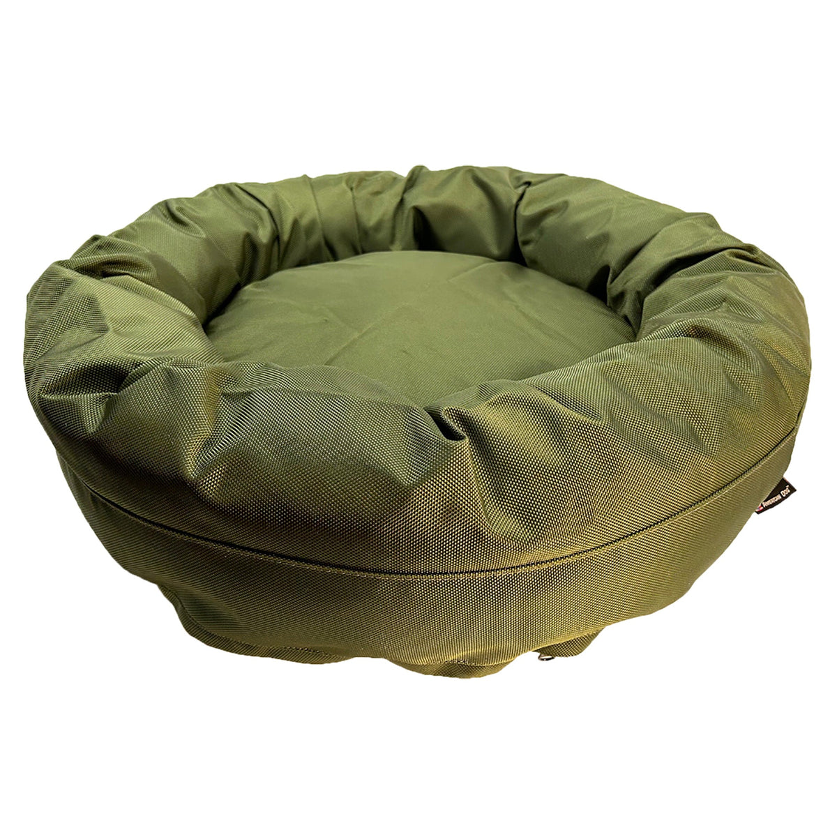 Cama redonda con bordes Armor™ para perros