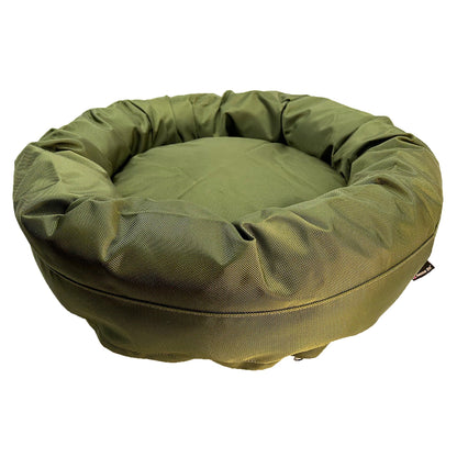 Cama redonda con bordes Armor™ para perros