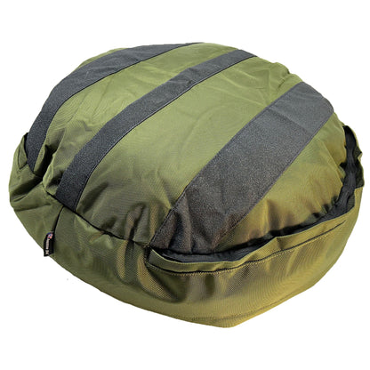 Cama redonda con bordes Armor™ para perros