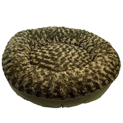 Round Bolstered Furvana™ Dog Bed