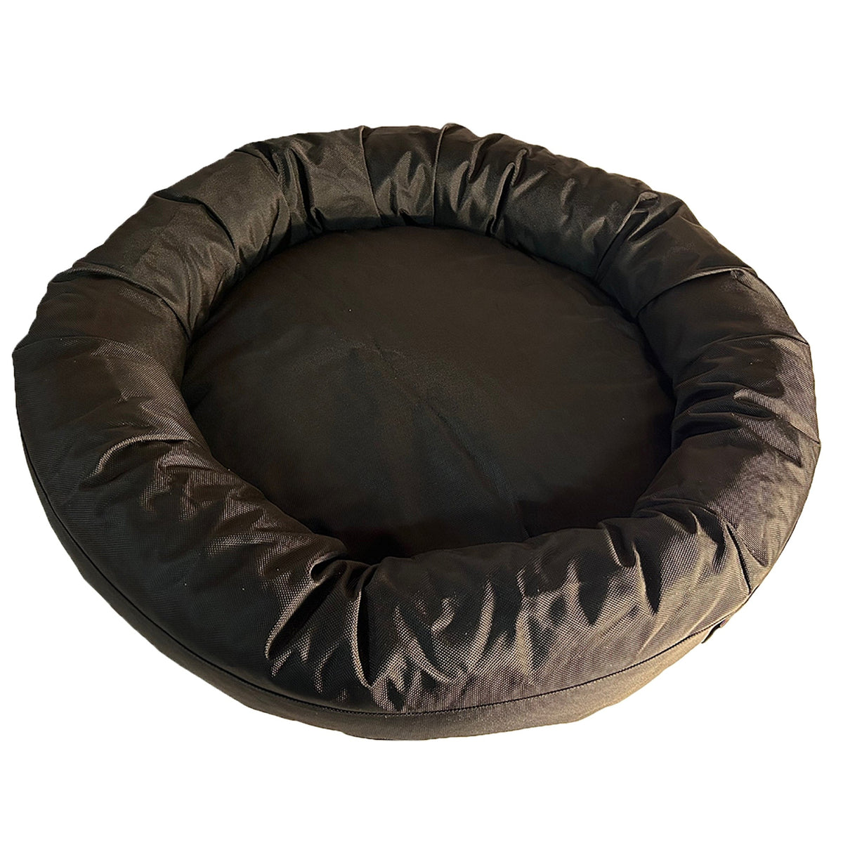 Cama redonda con bordes Armor™ para perros