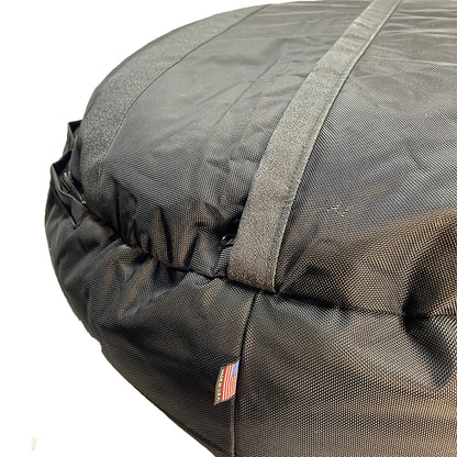 Cama redonda con bordes Armor™ para perros