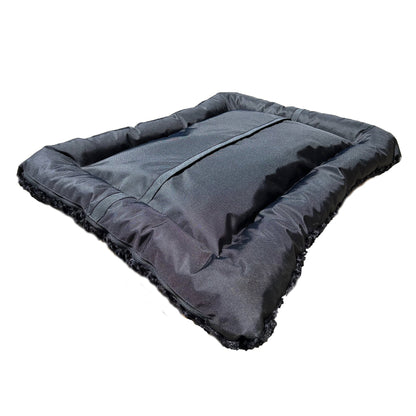 Furvana™ Cloud Rectangle Bolstered Dog Bed bottom view