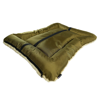Furvana™ Cloud Rectangle Bolstered Dog Bed bottom view