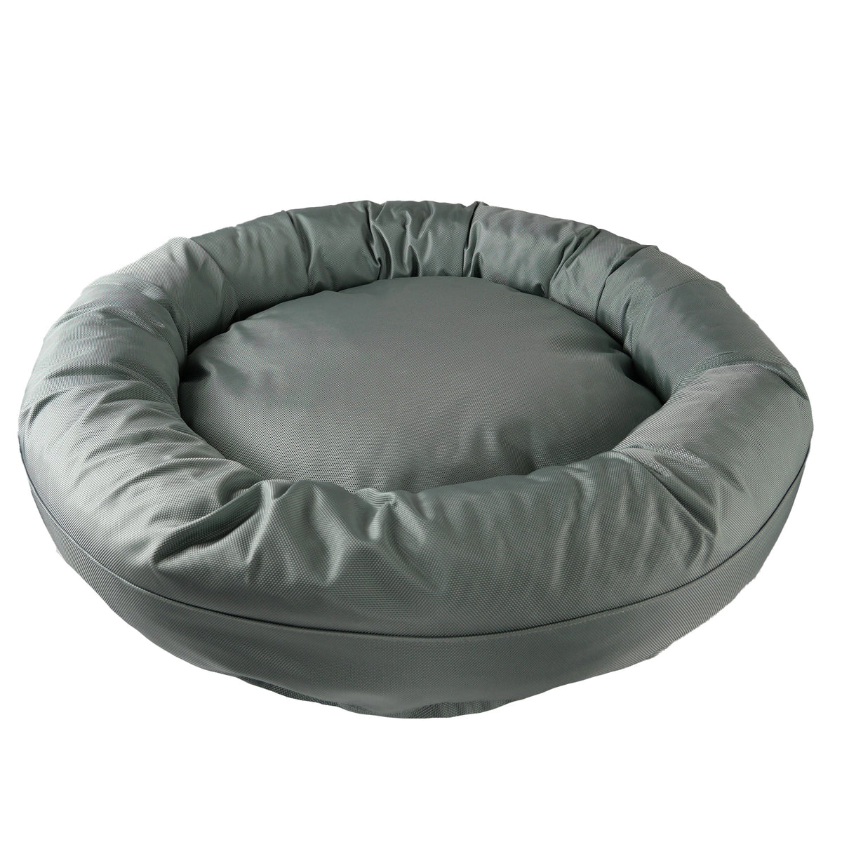 Cama redonda con bordes Armor™ para perros