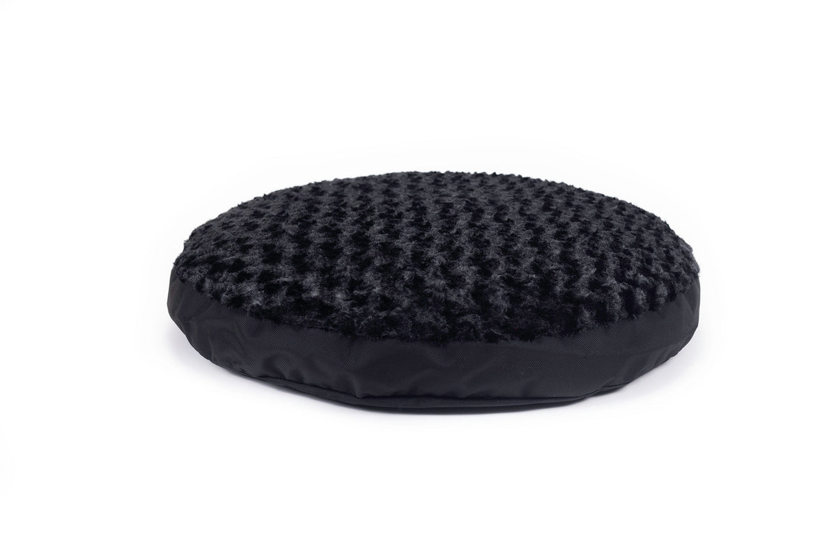 Round Furvana™ Dog Bed — variante Black