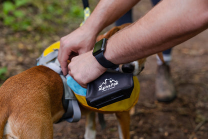 Alpha Pak Kobuk Water Bladder in use