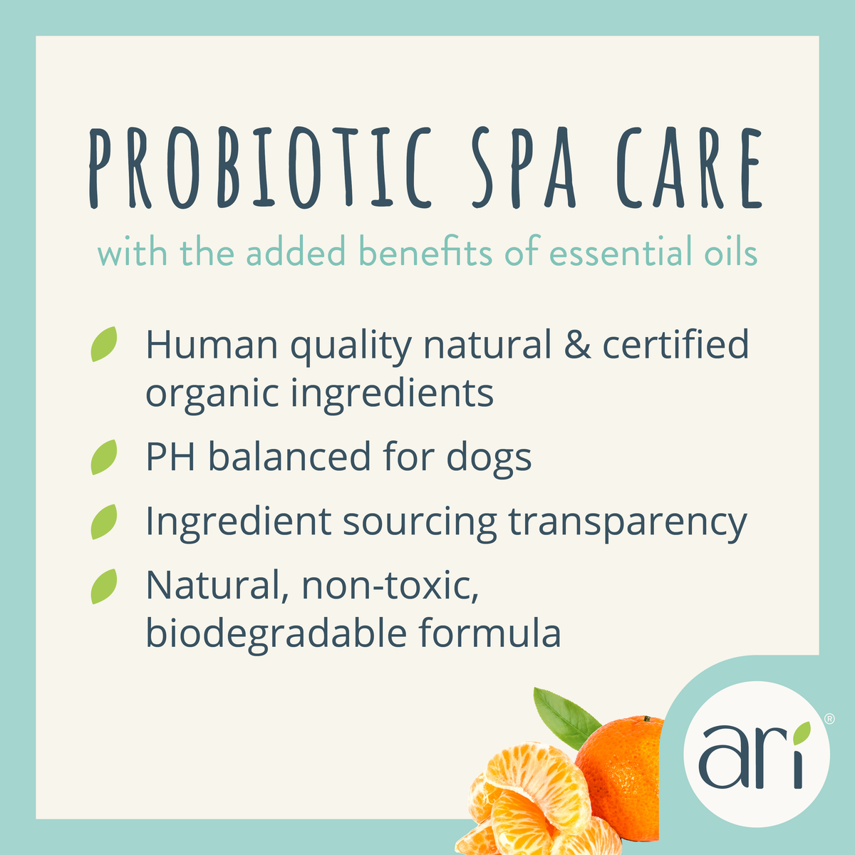 Health Extension ARI Probiotic 2 in 1 Shampoo + Conditioner ingredients and product information graphic