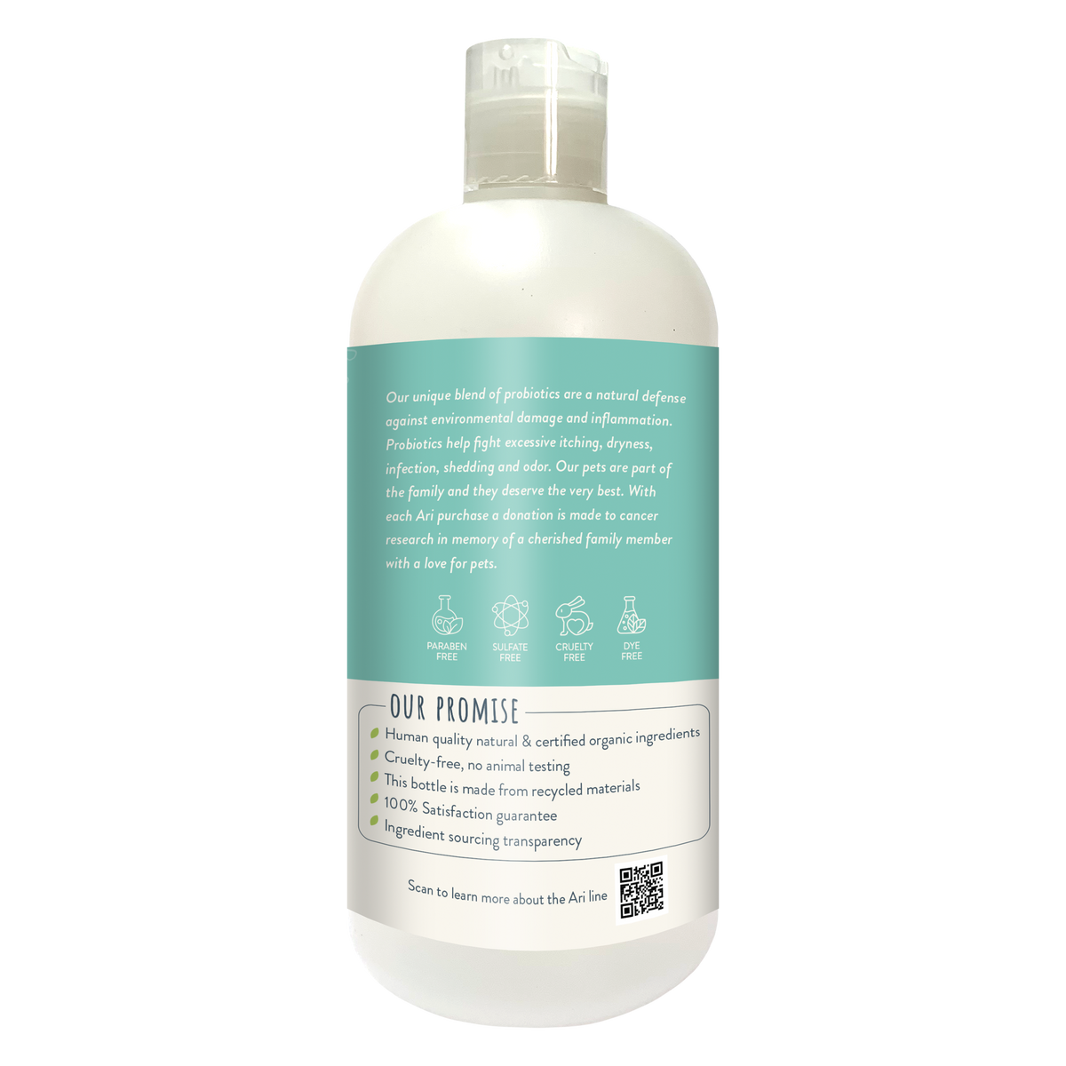 Health Extension ARI Probiotic 2 in 1 Shampoo + Conditioner - alternate product view