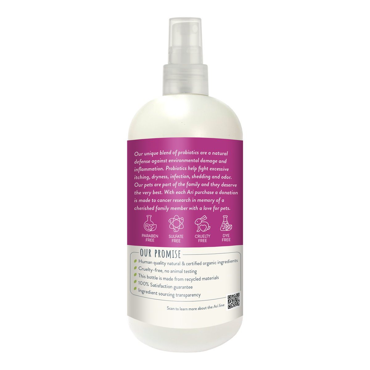 Health Extension ARI Probiotic Anti-Itch Spray - alternate product view