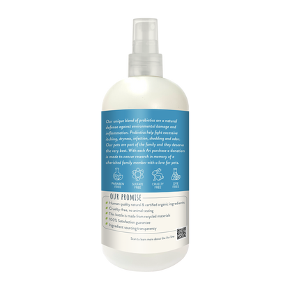 Health Extension ARI Probiotic Deodorizer Spray - Vanilla & Almond bottle detail