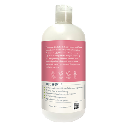 Health Extension ARI Probiotic Flea & Tick Shampoo - bottle detail