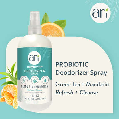 ARI spray desodorizante probiótico - té verde y mandarina